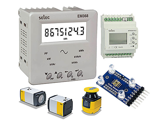 Thiết bị đo lường điện áp, công suất, dòng điện, nhiệt độ, độ ẩm